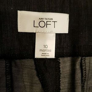 LOFT Pants - Loft Marisa Crop Pant in Dark Denim Color LOFT Pants - Loft Marisa Crop Pant in Dark Denim Color
